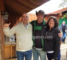 Kane and Elaine with Robbie Keszey